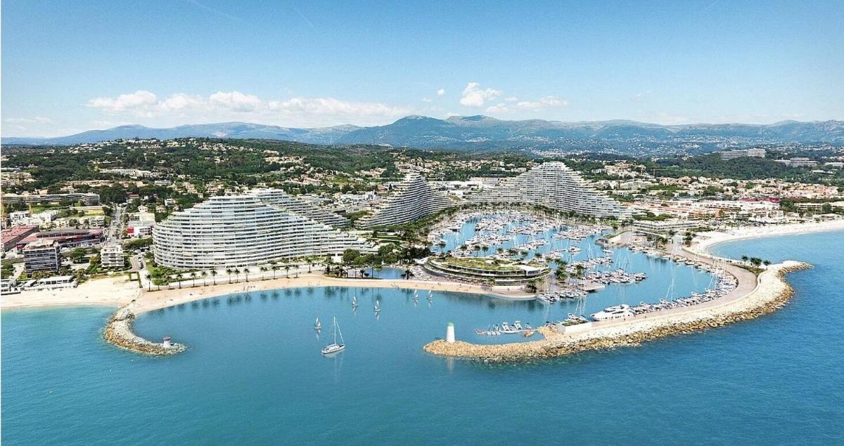 Superbe Appartement Front De Mer วิลล์เนิฟ-ลูเบ ภายนอก รูปภาพ